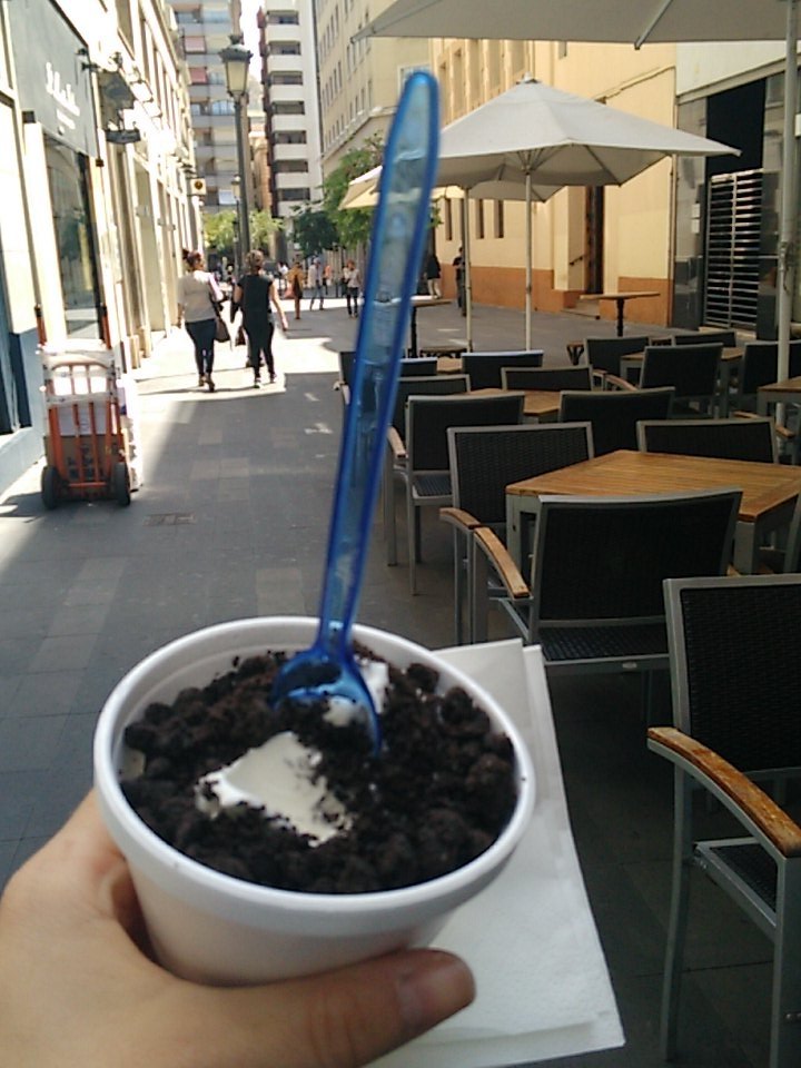 Posdata_PSD's tweet image. Mi dulce mañana #oreohelado