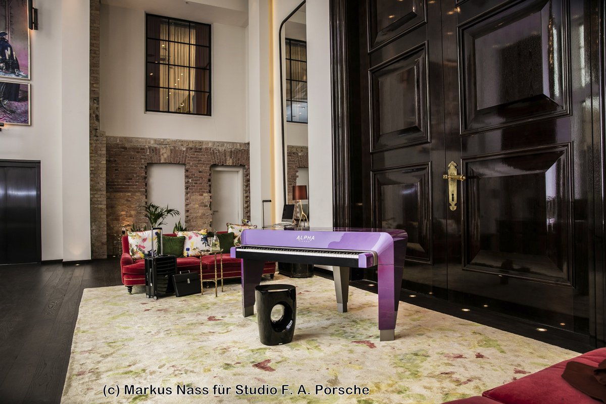 alpha_pianos's tweet photo. ALPHA Grand @ Hotel Zoo Berlin -  (c) Markus Nass for Studio F. A. Porsche https://t.co/bxVgc1xJSN
