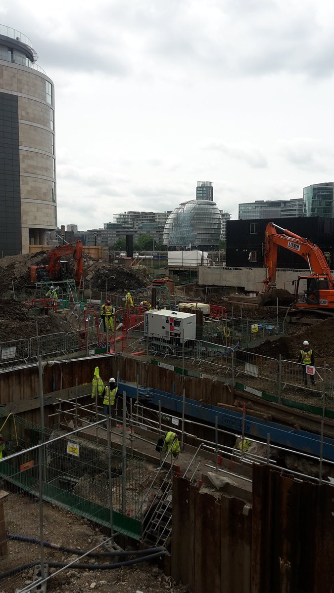 Ancient London being excavated in the shadow of the new at #LandmarkPlace c/o  @MOLArchaeology and @BarrattHomes