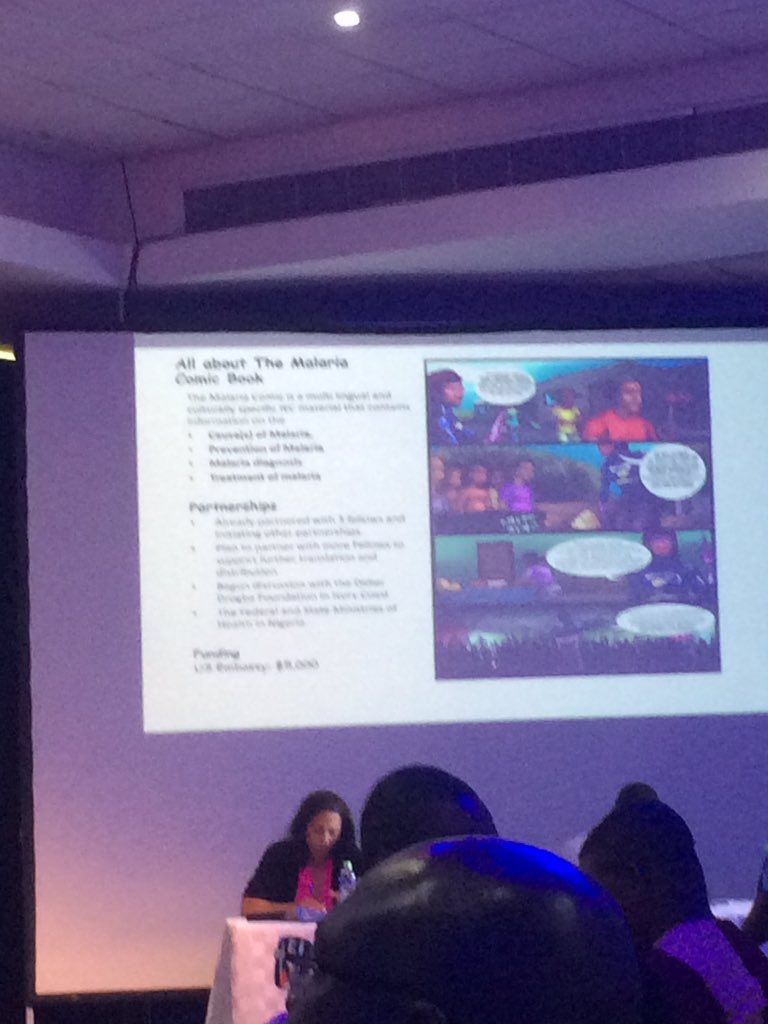 w_mbaye's tweet photo. @WashFellowship Malaria Comic Book by @Ibafighter #MWFcon16 #firststeptoknockplasmodiumdown https://t.co/WM2ibo3HOu