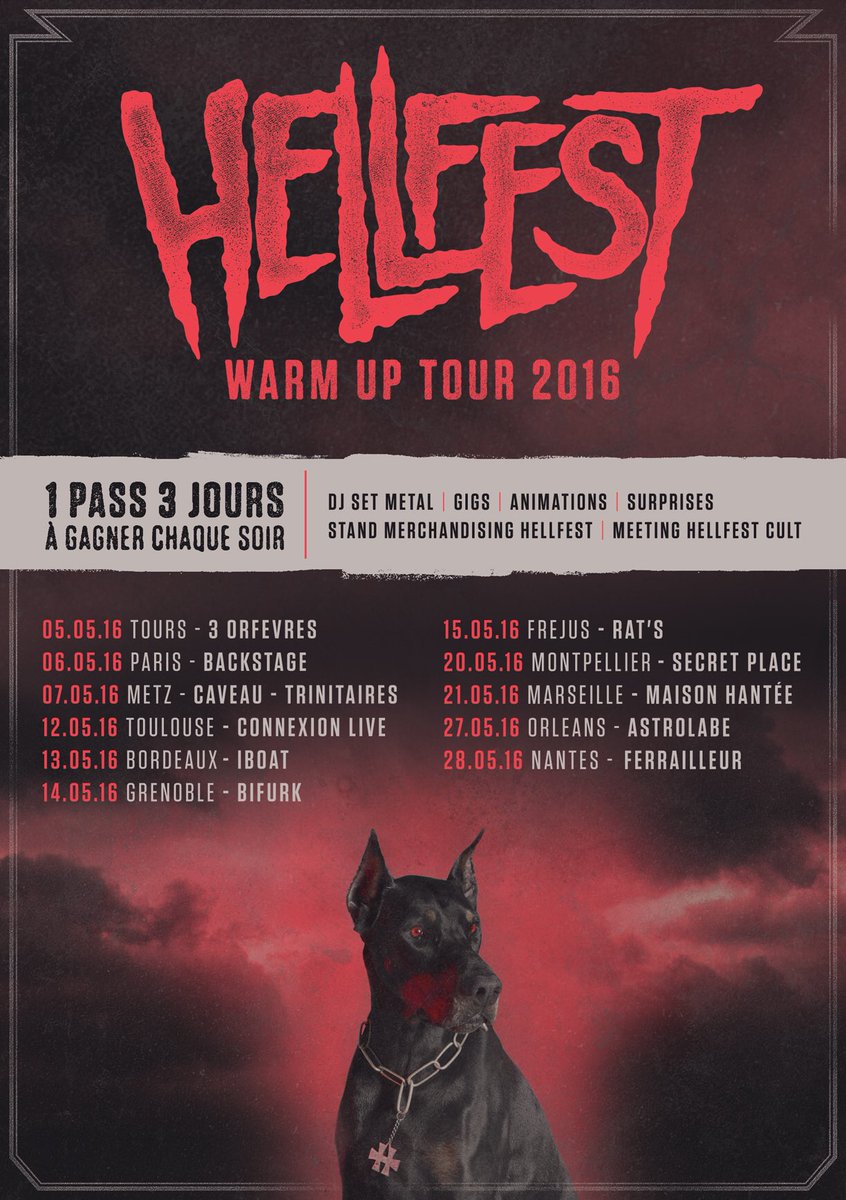 AstroOrleans's tweet photo. [VEN 27 MAI] le @hellfestopenair debarque à #orleans ! #rock #metal #apero #boiredescoups #hellfest https://t.co/xhUu2WCqZZ