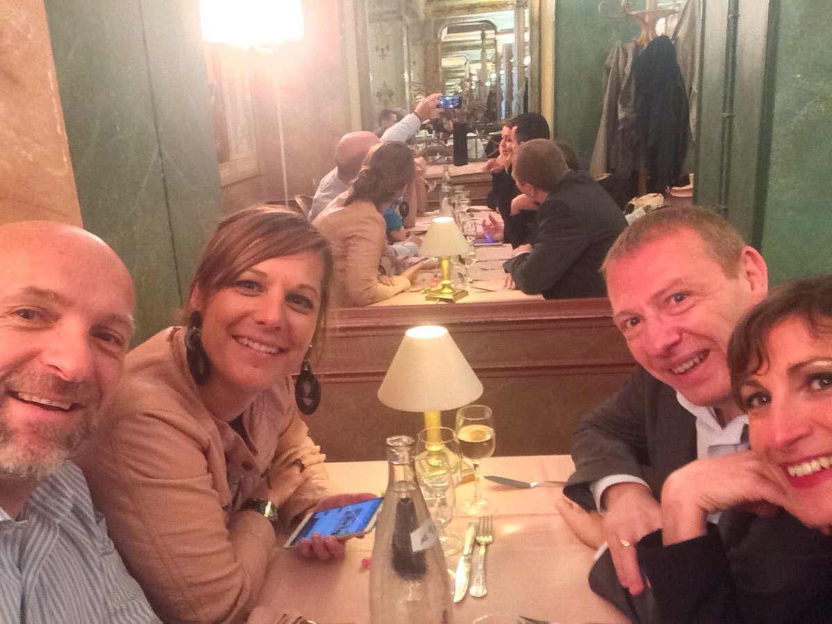 Déjeuner twittos <a href="/AdeccoFrance/">Adecco France</a> #onsite