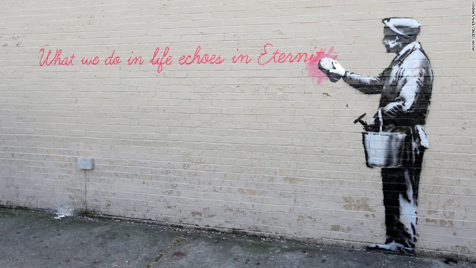 #Esbanksy