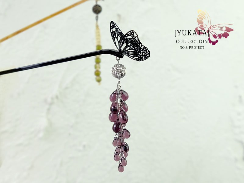 No S Project در توییتر 新作 不惑 まどわず の蝶 かんざし 結い上げた髪に蝶々がとまったような和装かんざし 影絵のような蝶 のシルエットが美しい和装アクセサリ 夏の和の装いに華を添えます T Co Rwj80t8sve