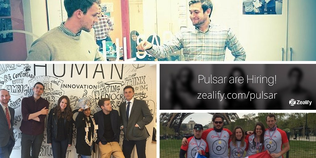 Zealify's tweet photo. [NEW] @Pulsar_Social are #hiring on Zealify! Find out what it's like to work at Pulsar. https://t.co/JKJx6LL5mZ https://t.co/dK2RrKa2VT