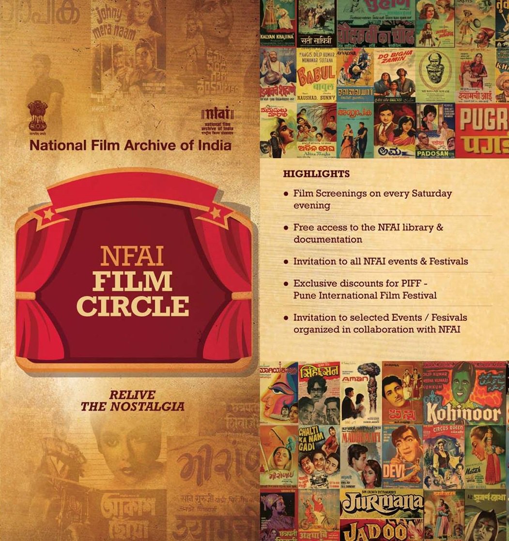 NFAIOfficial's tweet photo. Come join NFAI #FilmCircle.Watch Indian & foreign classics evry Sat at 6pm at NFAI @PIB_India @MIB_India @DDNational https://t.co/0hyLLjoAGL