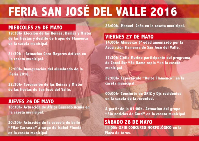 Ya queda menos para poder disfrutar de nuestra #Feria !!! Podéis disfrutar de multitud de eventos y espectáculos