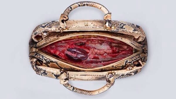 PETA stuns shoppers with grisly fake luxury leather goods in macabre campaign ow.ly/cnwt300ouhQ