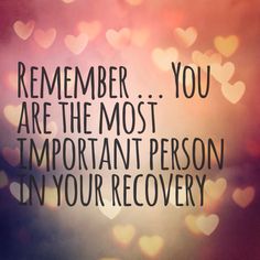 TranscendEDx's tweet photo. A reminder for the weekend - don't let others (or their recoveries) become more important than your own. You matter! https://t.co/qqa6bmPPAn