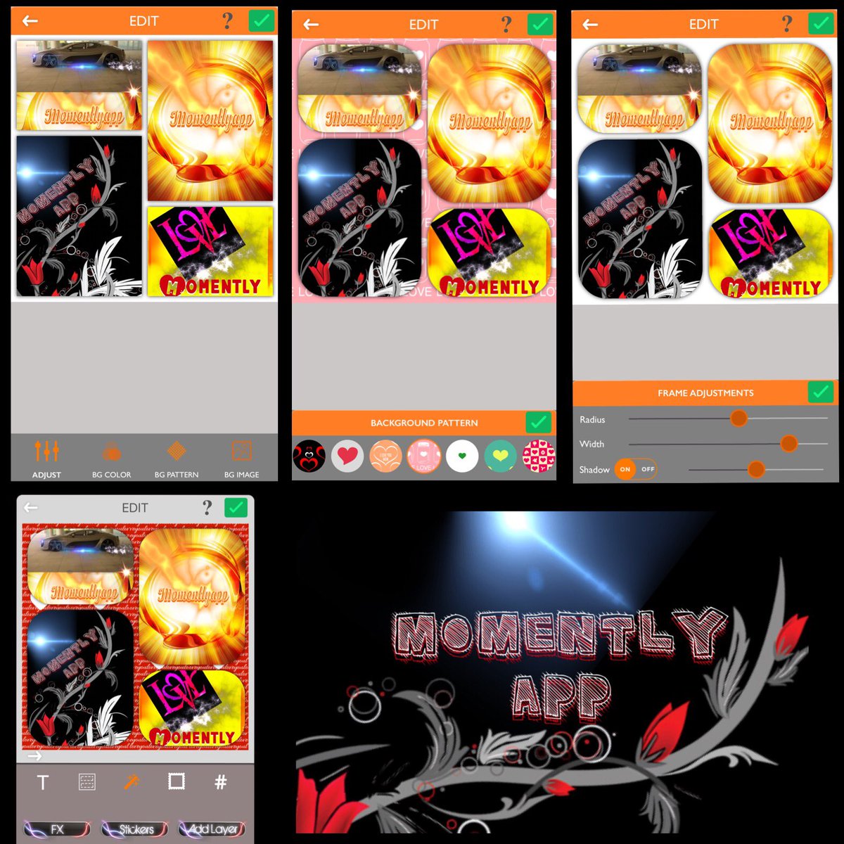 MomentlyApp's tweet image. The all new Momentlyapp. Snap,share,get likes ,comments,add tons of effects.Create Collages. itunes.apple.com/us/app/momentl…