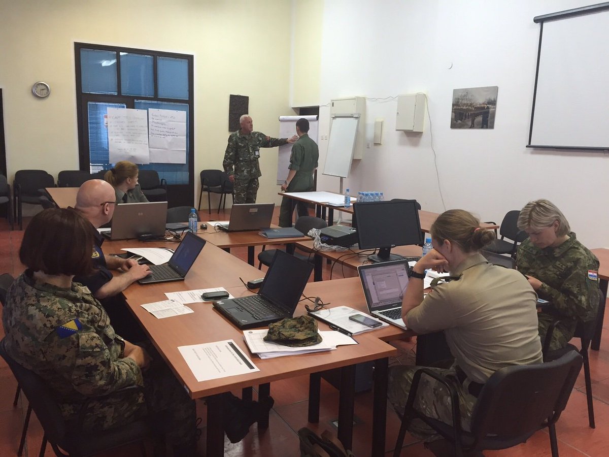 UNDP_SEESAC's tweet photo. #Gender Trainers deployed via #RSSRP 2 @RACVIAC support 10day NATO accredited GToT https://t.co/TFylItbGKB #equality https://t.co/Am3xdR8LNb