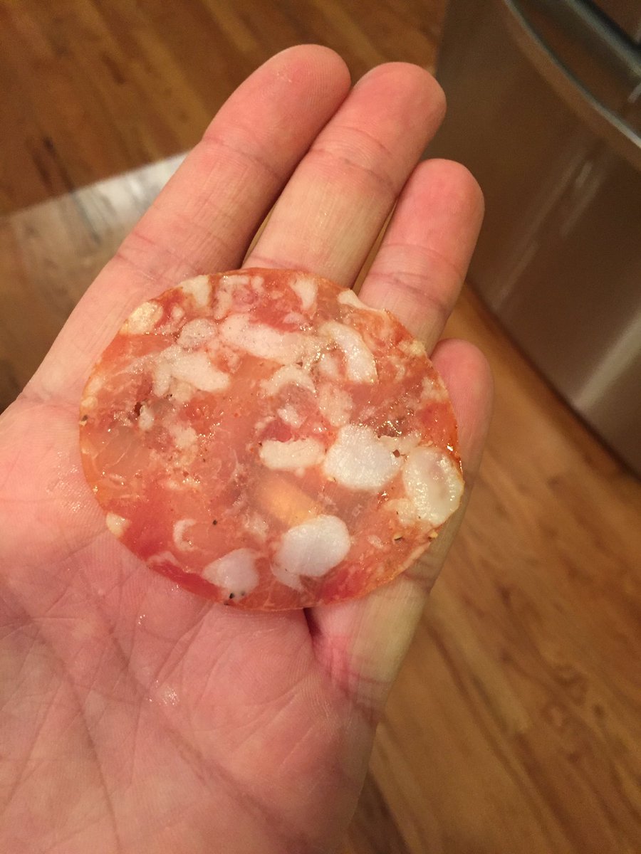 Salame in the style of Mugnano. Ready for a sammich. #salame #curedmeats