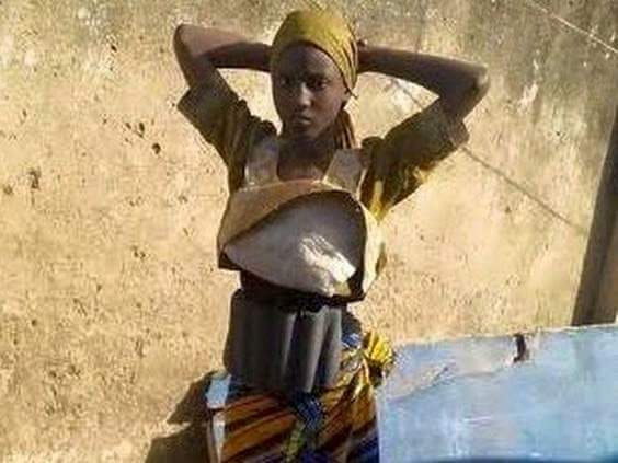 clonlesley's tweet photo. Bloody liars: The girl being celebrated as a rescued Chibok girl was a suicide bomber arrested 2years ago. https://t.co/g7wZ6IYl4d