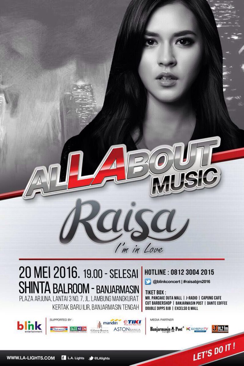 Sebentar lagi dimulaiii!Kalo blm dpt tiket,masih bisa beli di tempat..langsung cus ;) #raisabjm2016
