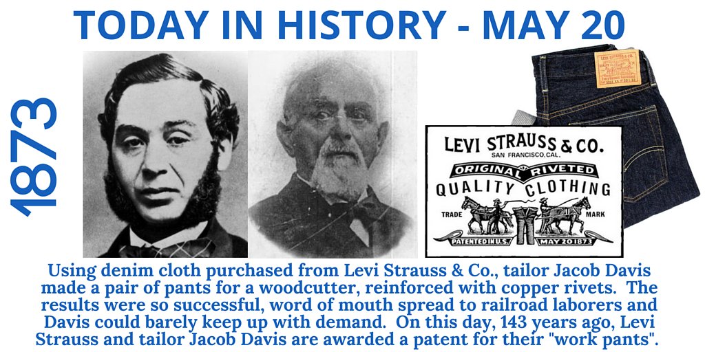 TheSourceLED's tweet image. Did you know?!  "Work Pants" are 143 years old #TodayInHistory #LeviStrauss #JacobDavis #Levis