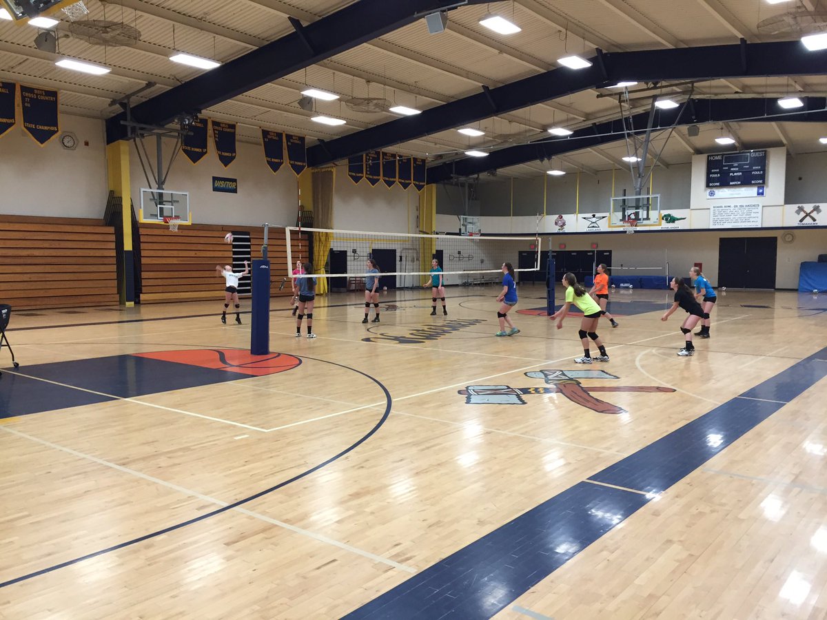 Season is just around the corner and 8th graders are ready to go! 🏐