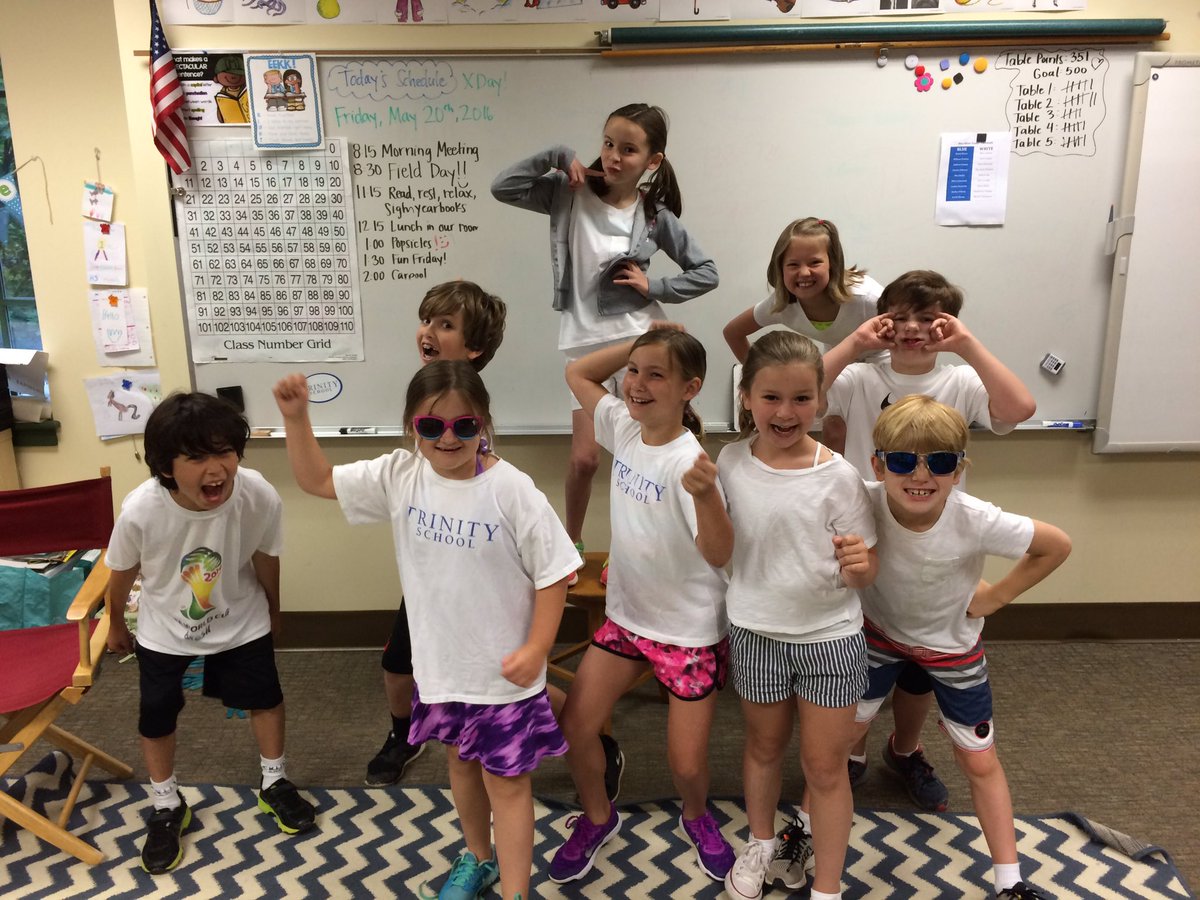 2ndRiley's tweet photo. Our blue team and white team are ready to rumble! #TrintyLearns https://t.co/Hc4k4CPfOW