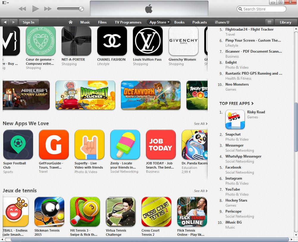 .<a href="/FlickTennis/">Flick Tennis</a> featured on the <a href="/AppStore/">App Store</a> in France &amp; 80+ countries. #RolandGarros #FrenchOpen #tennis #online #atp