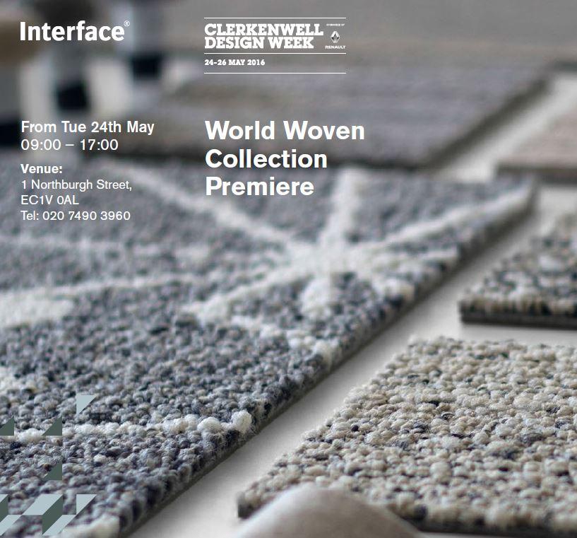 InterfaceInc's tweet image. Designer @d_oakey will unveil our latest global collection at #CDW2016