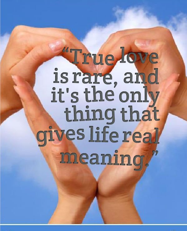 smsapplication4's tweet image. True #love is rare, and it's the only thing that gives #life real #meaning.