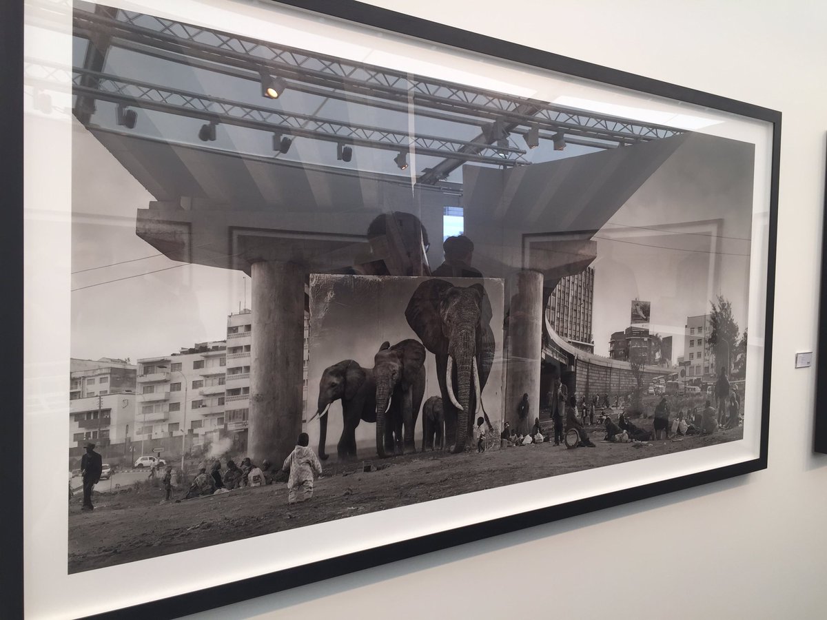 @NickBrandtPhoto totally inspiring proper fine art photography at #PhotoLondonFair16