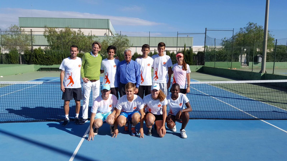 Presentación de la selección balear de #tenis que participará en #jeuxdesiles #mallorca2016 @tennisbalear #jdi