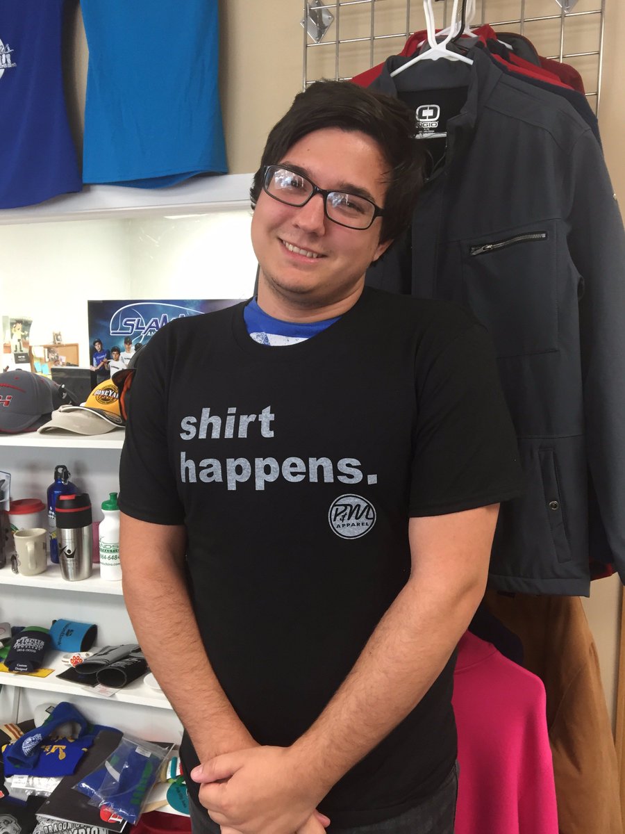 P_MApparel's tweet photo. #FREESHIRTFRIDAY!!!! Follow + RT to win A #ShirtHappens Tee! #FreebieFriday #ContestAlert #LocalContest #Giveaway https://t.co/FidaxciuAt