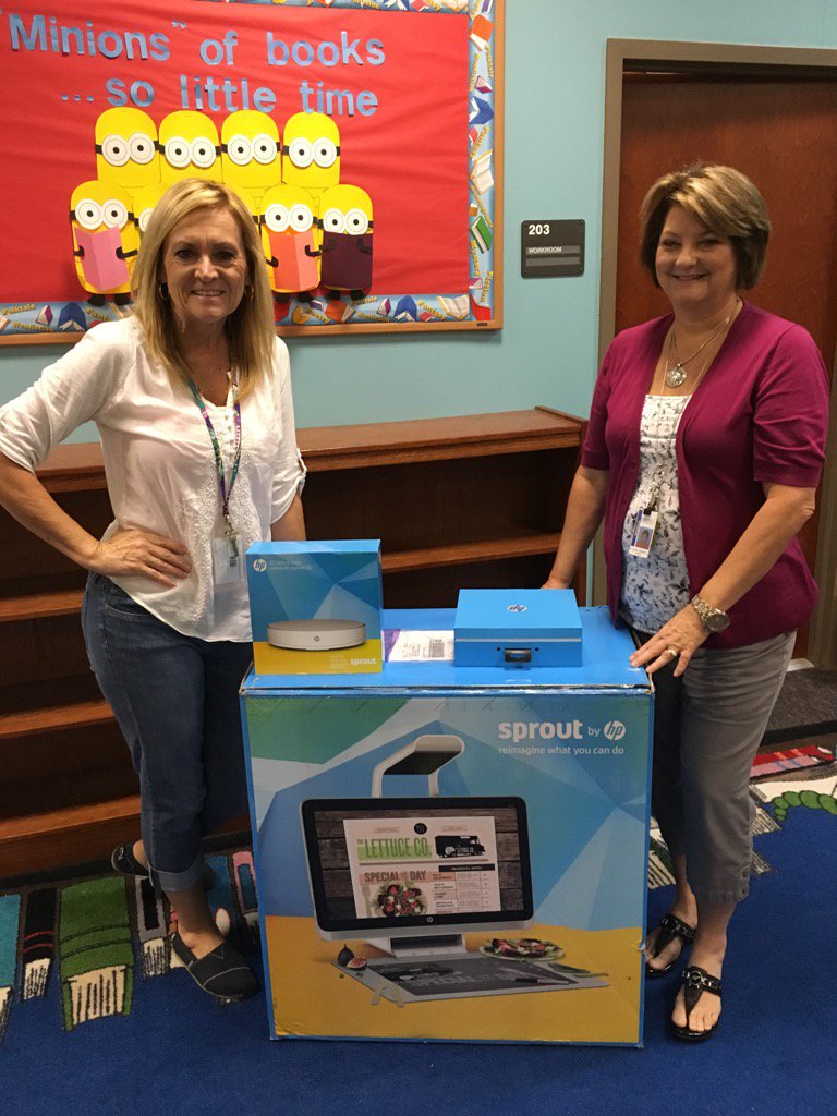 Thank you Promethean. This technology will scan 3D objects and allow us to do amazing things w/ STEM. <a href="/WhitlowES/">Whitlow Elementary</a>