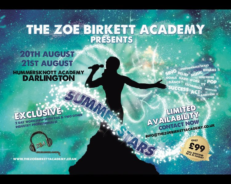 TheZBAcademy's tweet photo. And we are LIVE!!@iamzoebirkett talks live at @DarloCivic about the new workshop!prices and classes now BOOKING! https://t.co/ZPz2emWo2W