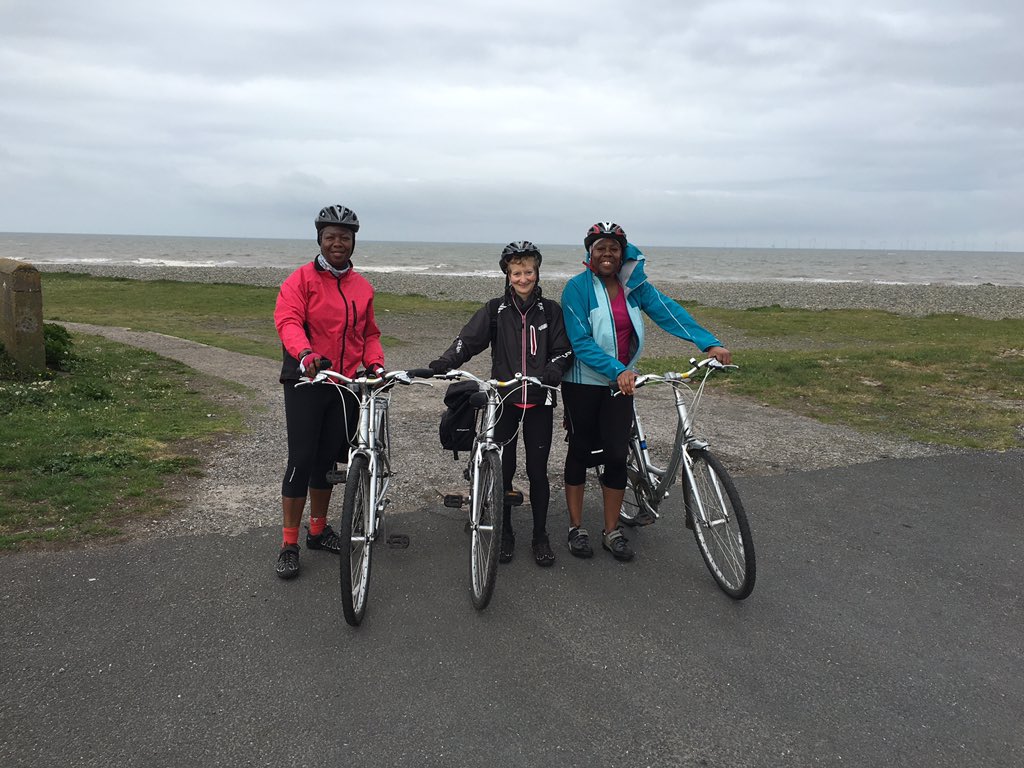 3 ladies on the <a href="/baycycle/">Bicycling Babes</a> this morning, it's breezy but well worth the trip north, they told me. <a href="/silverdalecycl1/">silverdale cyclehire</a>