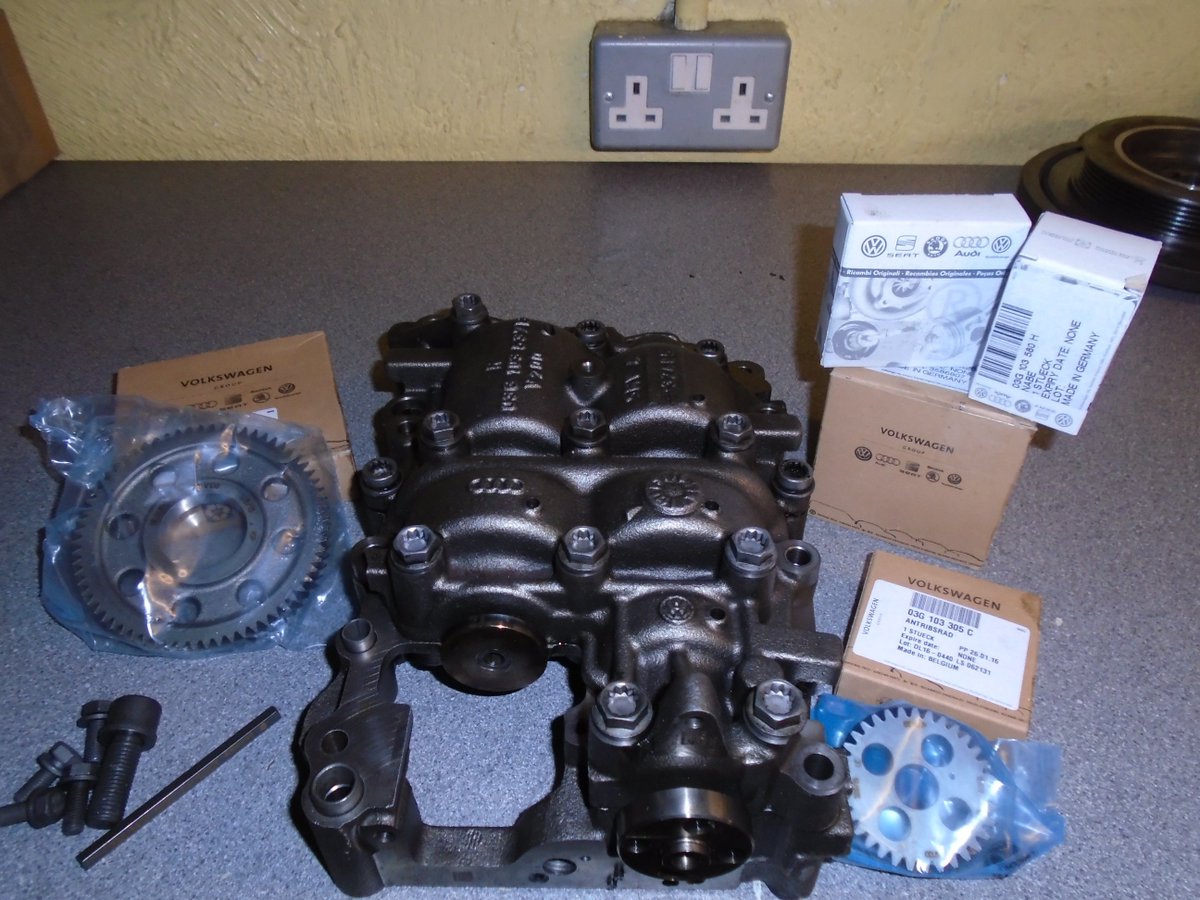 PowermaxEngine's tweet image. Audi/Vw 2.0tdi upgraded gear conversion system. we can also supply new oil pump and upgrade balance shaft.
