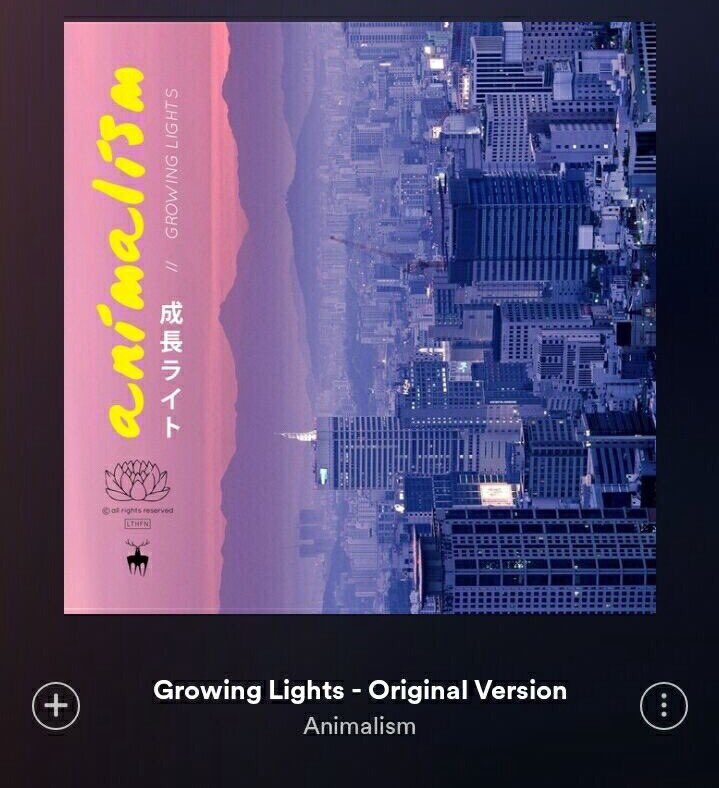 New Release Out Today!
Animalism 'Growing Lights' is now available on ur favoriteplatforms!

smarturl.it/GrowingLights