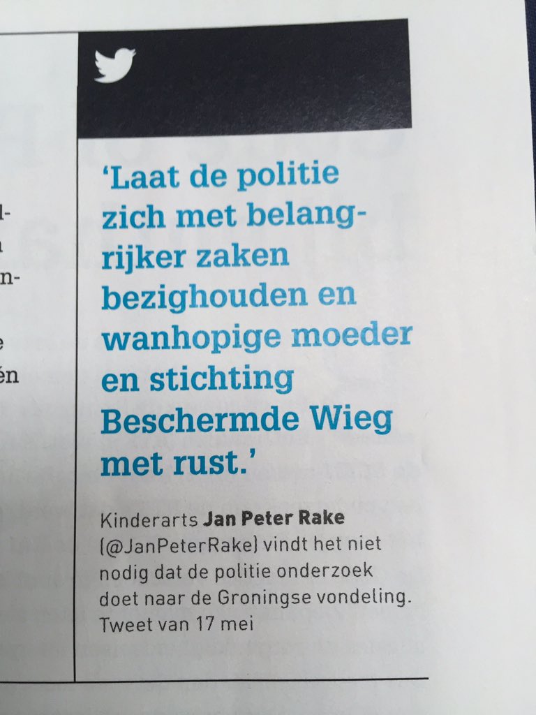 JanPeterRake's tweet photo. In @medischcontact. Haal aub babylevens-sparende werk @beschermdewieg uit strafrecht! @bureaudeboer @BarbaraMuller8 https://t.co/gbru8bof7f
