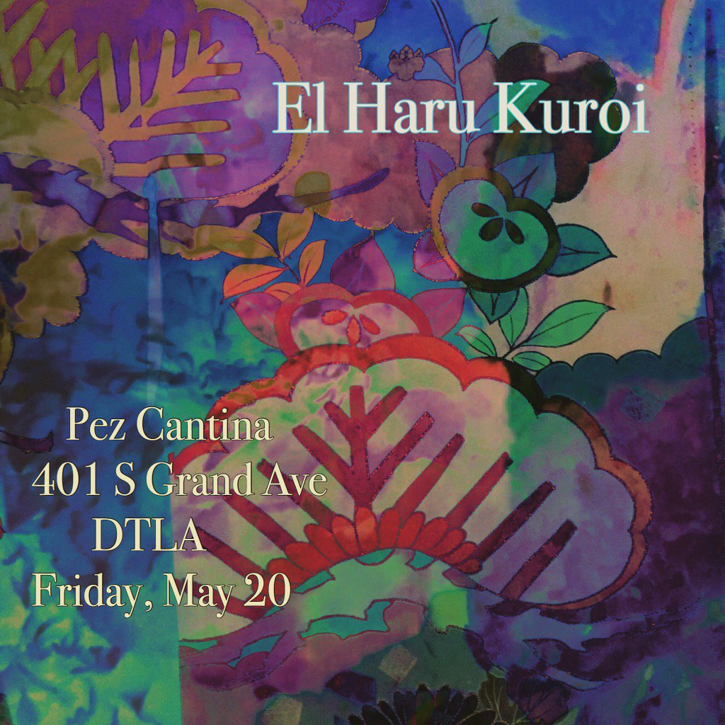 3Harus's tweet photo. Tonight in Downtown LA at Pez Cantina. Come join us for dinner and drinks, 7pm &amp; 8:30pm. Last show till July ✌🏽️ https://t.co/kF4lNwLQeg