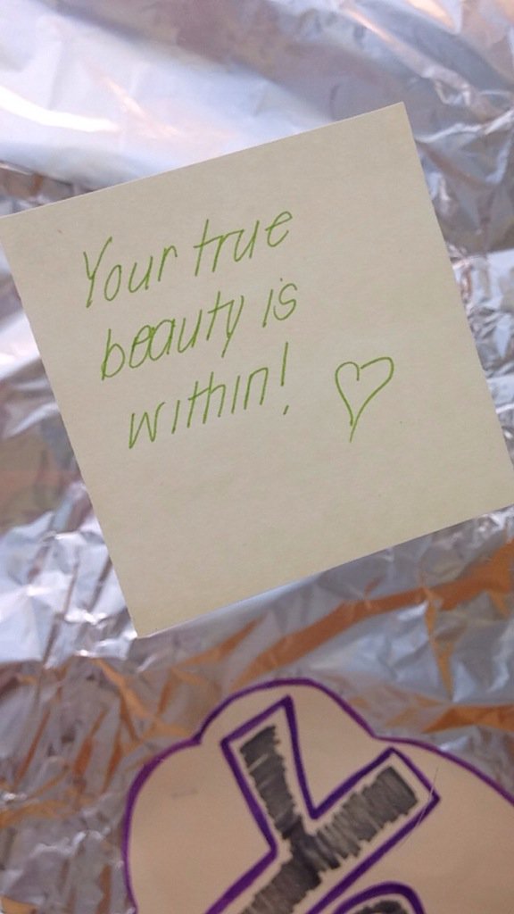 Successful "You are Beautiful" Day! Thank you to everyone who contributed, now get ready for PJ Day Monday!! 💤💤