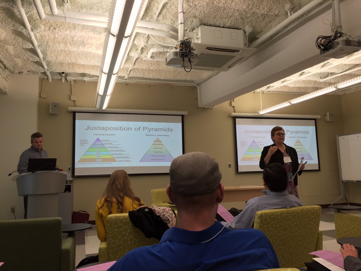 EKUFIWinslow's tweet photo. Watching two members of my #metacognition PLC present about #effortfullearning #kyp16 https://t.co/m8wknDfBuY