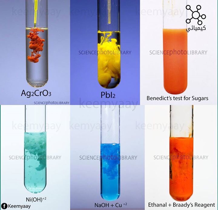 تفاعلات الترسيب
#معلومات_كيميائية