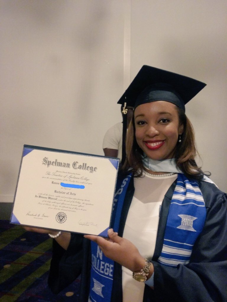 RaveenTheDream's tweet image. #SpelmanTwitter
#JustGotMyDegreeTwitter
#JesusIsMyOnlyManTwitter
#AiightLookinTwitter