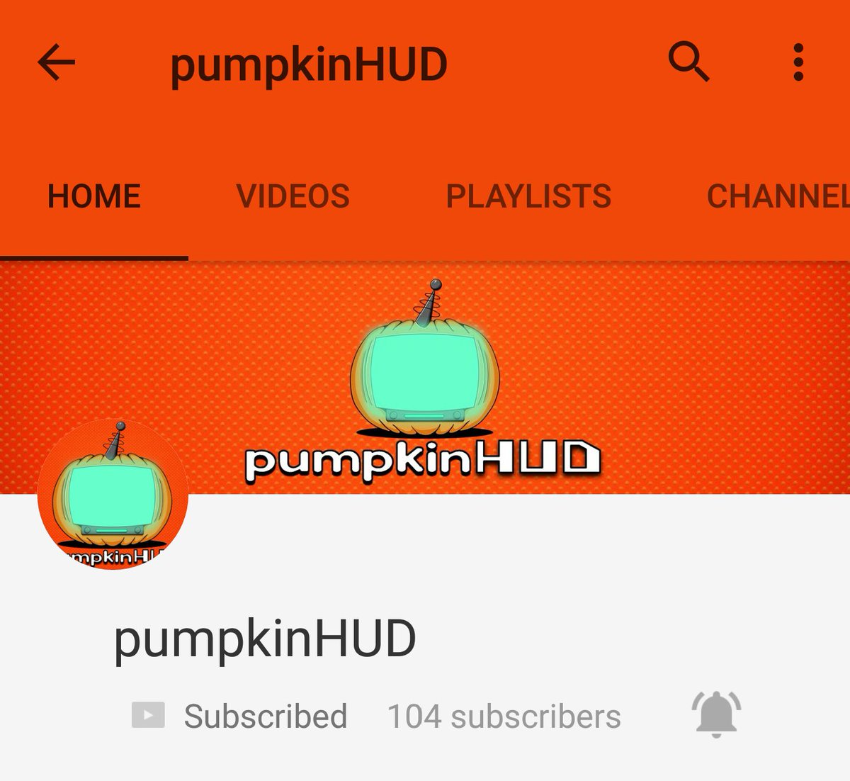 ChristAcid's tweet photo. @pumpkinHUD moving on up. Congrats on passing your first 100 subs. https://t.co/ku0Jhy80JO