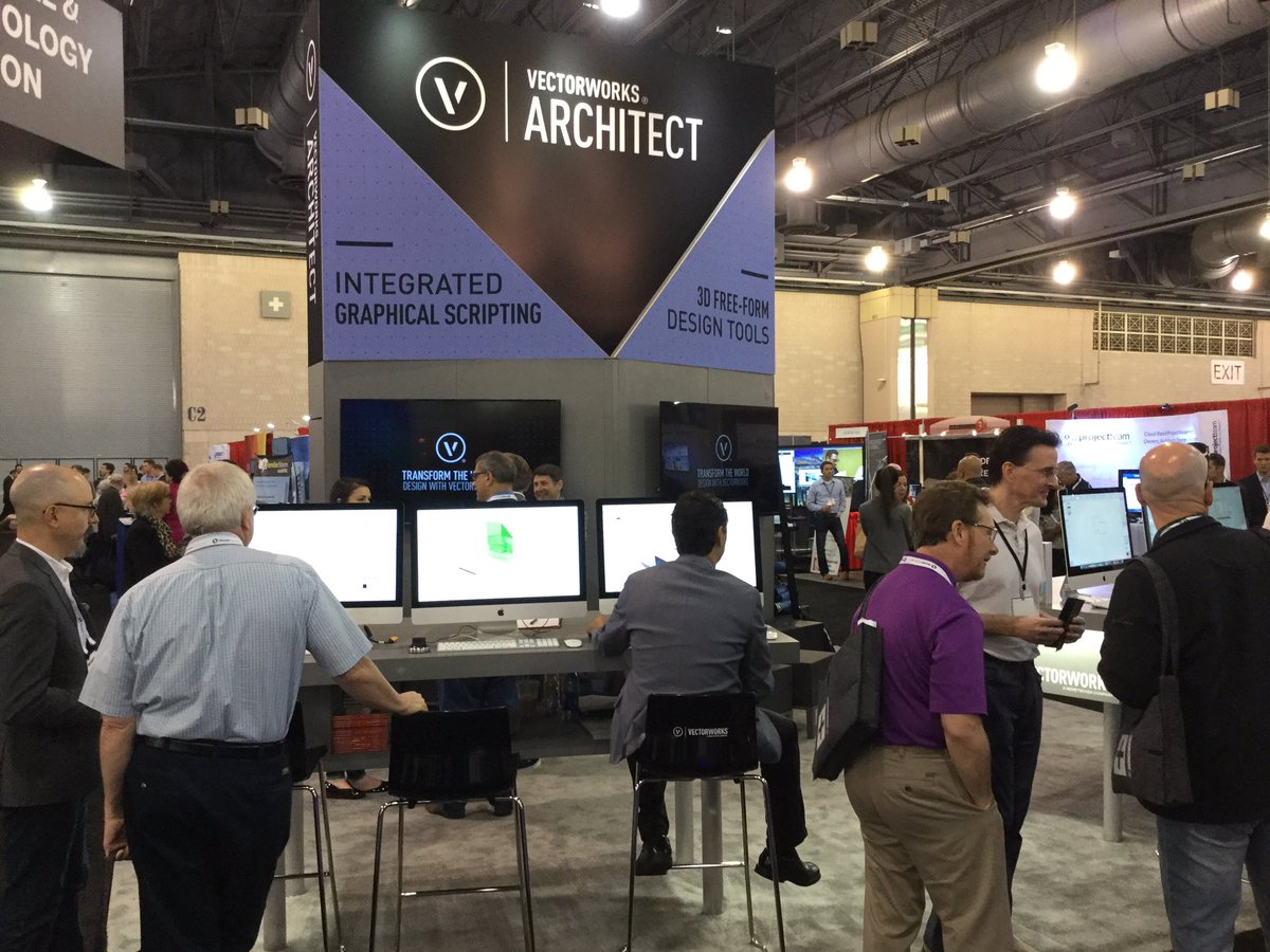 Vectorworks's tweet image. There’s still time to stop by #AIACon booth 2345 for a #Vectorworks2016 demo.
