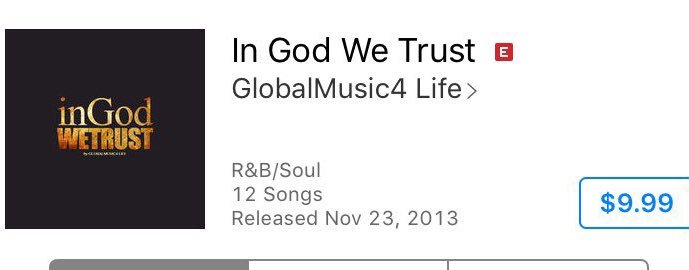GlobalM4L's tweet photo. In God We Trust by GlobalMusic4 Life
https://t.co/iegWA6yd3Y Popping N clubs Internationally PURCHASE YOUR COPY 2DAY https://t.co/WmuZ4hC2im