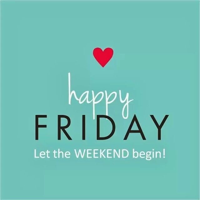 Happy Friday everyone! ♥️