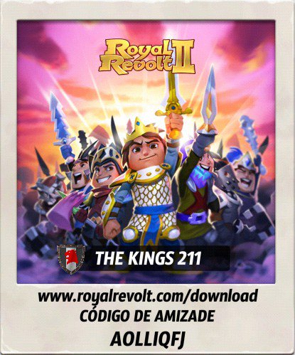 DIOGOGAMES9's tweet image. #RR2 royalrevolt.com/download

Insira o código de amizade: AOLLIQFJ

Vamos jogar e se juntar a essa aliança