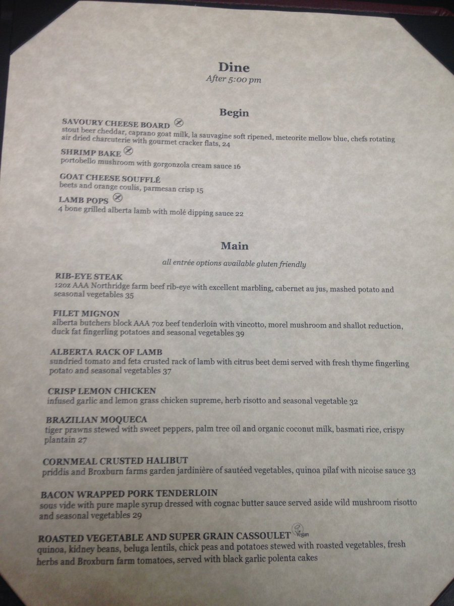 PriddisGreens's tweet photo. The Priddis dining room staff are VERY excited to release their new look menu... today! #YYCFood #CalgaryDining https://t.co/OkYFP9erUO