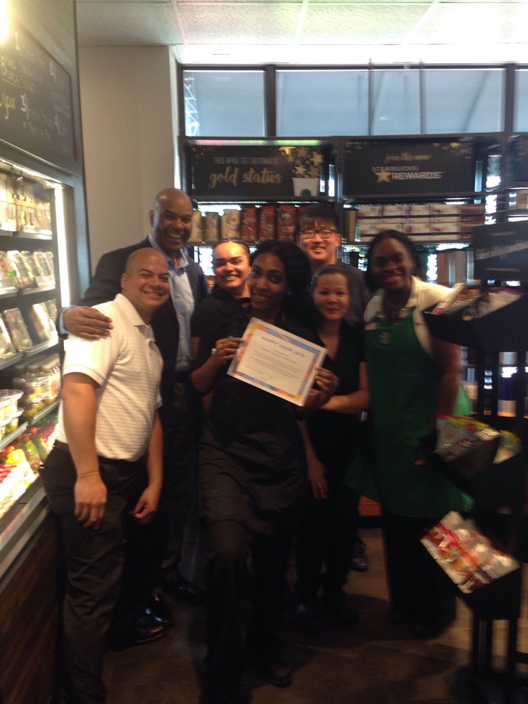 cdrake14's tweet photo. Celebrating 803  Bronxville for leading district in  Frappuccino Happy Hour https://t.co/ztWgo0r9cd