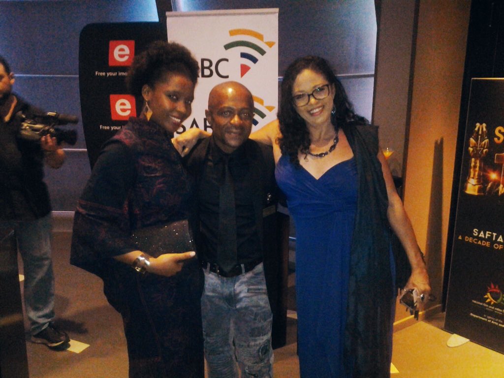 SocialTmtvsa's tweet photo. Happy #FlashbackFriday! Relive @SAFTAS1 with @Ayanda_Sky this MONDAY!! 
https://t.co/AQ6Ze6E2fg #SAFTAS10 #FBF! https://t.co/57lXNiWNDc