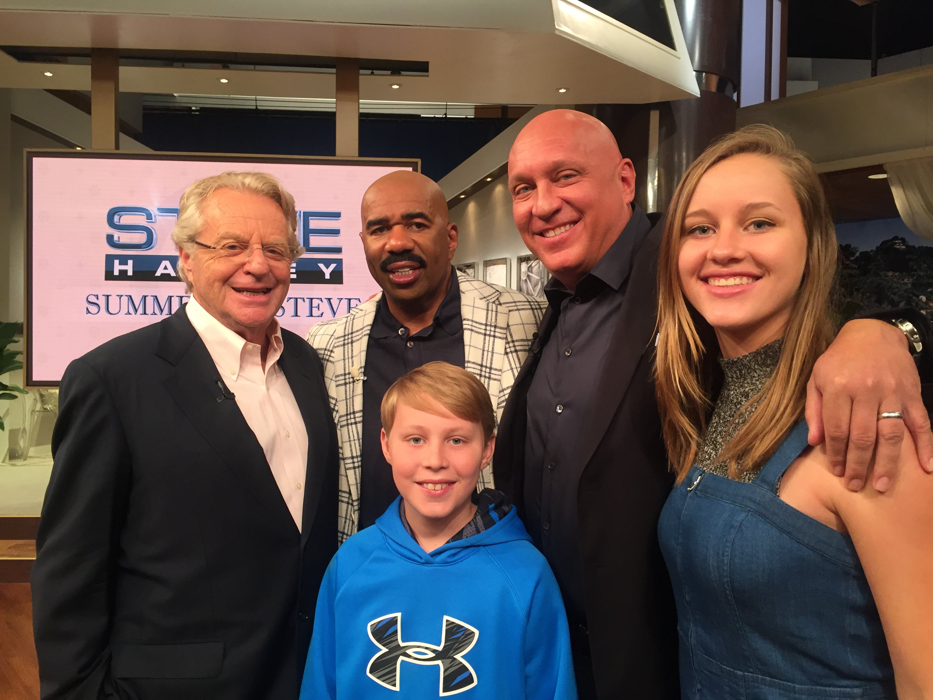 Steve Wilkos Show on Twitter: "Check out these backstage pics of Steve, his  family, &amp; @SpringerTV at @IAmSteveHarvey! https://t.co/fIzAogNg9N  https://t.co/hC7MCriHy0" / Twitter