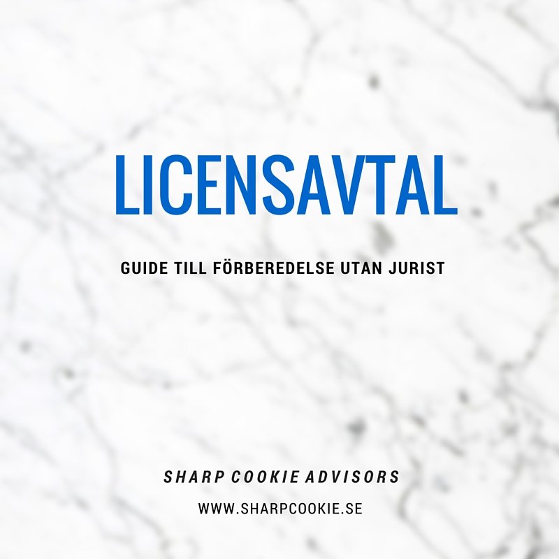 Licensavtal - förbered dig smartare! #sthlmtech #affärsjuridik bit.ly/1OtGDtL