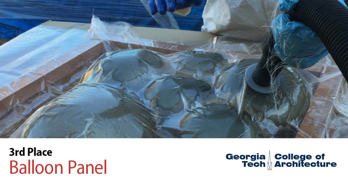 CompositeBuild's tweet image. Check out @GeorgiaTech team's Balloon Panel at booth 2401: goo.gl/GUe0e4 #compositespavilion #AIACon16