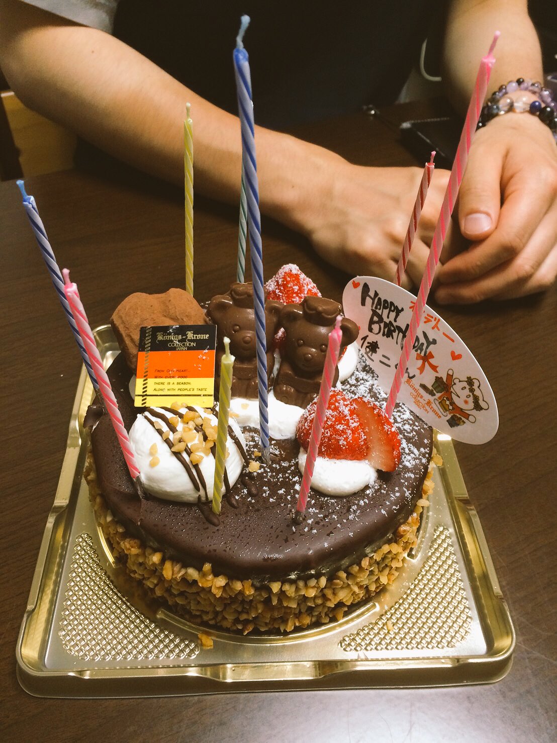 福見健二 27歳誕生日 たくさんのメッセージ ありがとう めっちゃ嬉しいですps Ps笑 26歳 カッコいい兄貴達の背中を見ながらコーラスさせてもらいました 今年はその兄さん方の背中に少しでも追いつけるような そんな1年にしたいな T Co